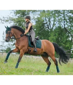 SHOWMASTER Tapis de selle Brillant vert tropical
