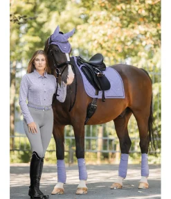 SHOWMASTER Tapis de selle Brillant lilas New