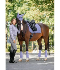 SHOWMASTER Tapis de selle Brillant lilas New