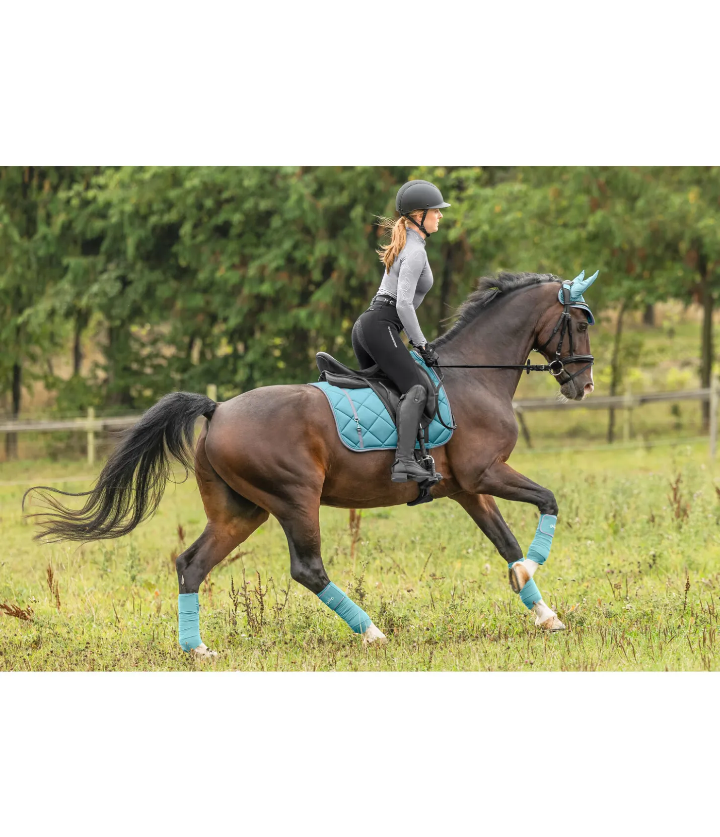 Felix Bühler Tapis de selle Classy vert candy