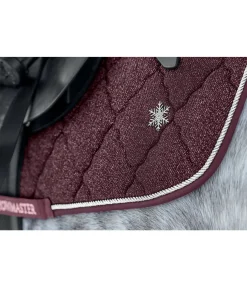 SHOWMASTER Tapis de selle Collection de Noël acajou Sale