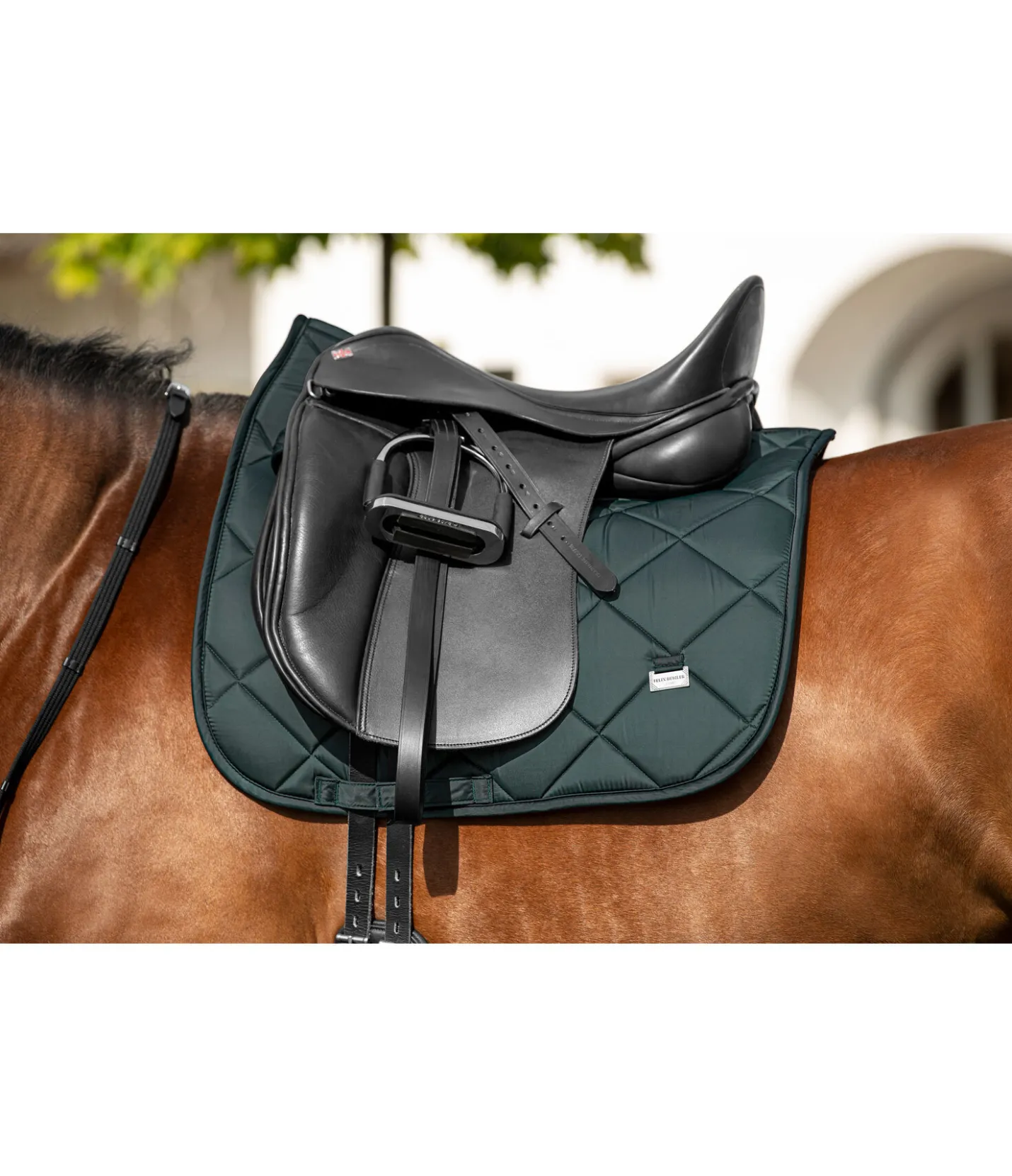 Felix Bühler Tapis de selle Essential Standard vert d´eau Discount
