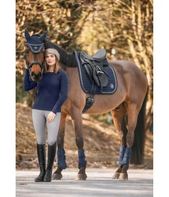 Felix Bühler Tapis de selle Glitter navy Sale