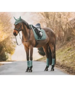 Felix Bühler Tapis de selle Glitter matcha foncé
