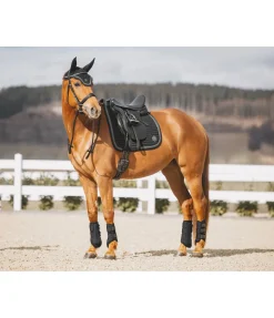 Felix Bühler Tapis de selle Glitter noir Best
