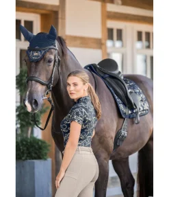 Felix Bühler Tapis de selle Signature navy Sale
