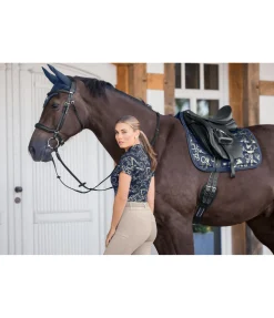 Felix Bühler Tapis de selle Signature navy Sale