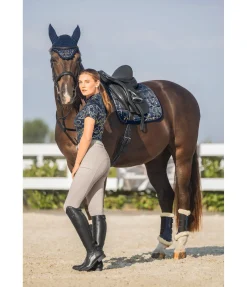 Felix Bühler Tapis de selle Signature navy Sale