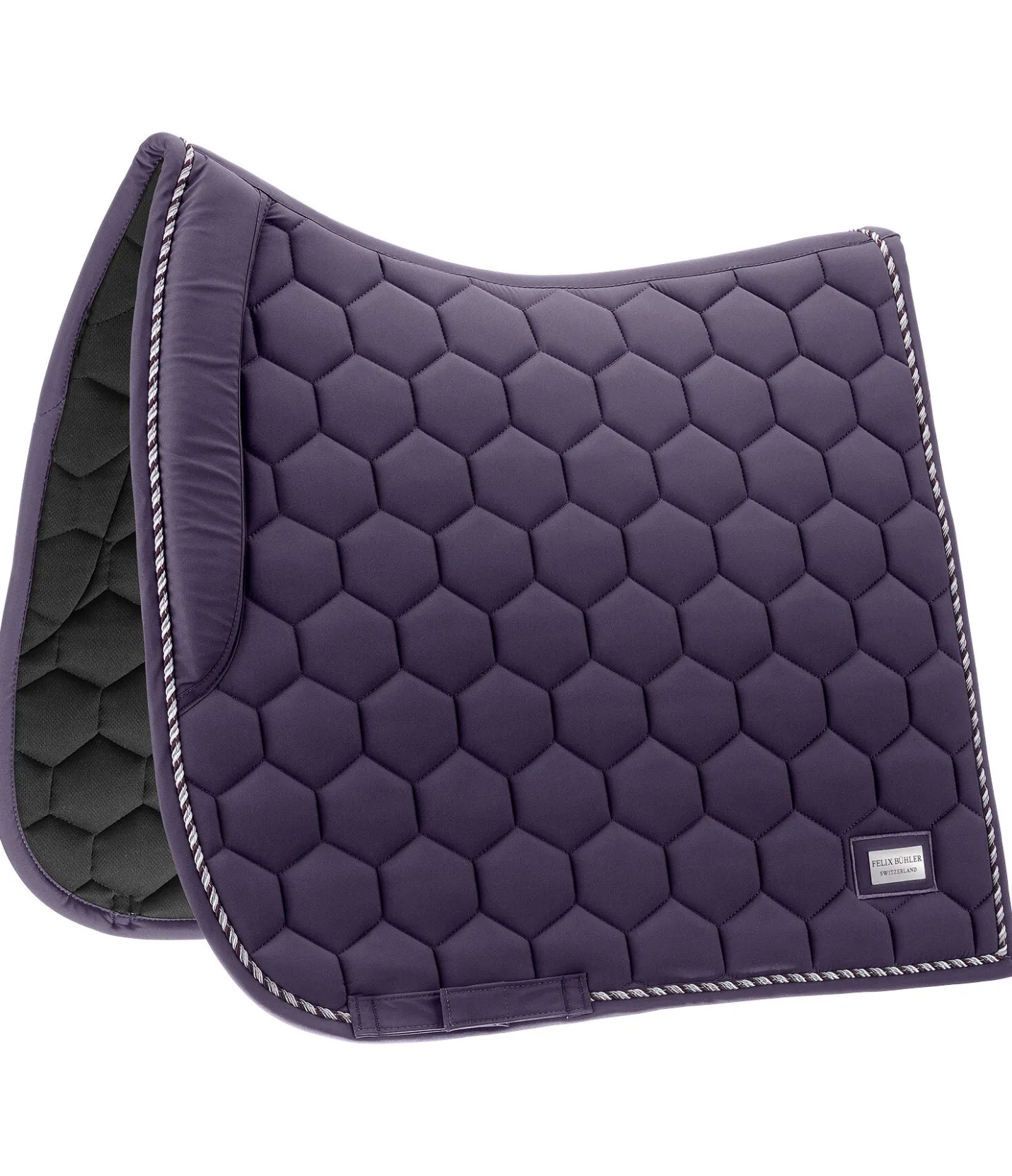 Felix Bühler Tapis de selle Sophistication sans passants de contre-sanglons violet foncé Sale