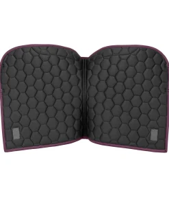 Felix Bühler Tapis de selle Sophistication sans passants de contre-sanglons noir-violet Online