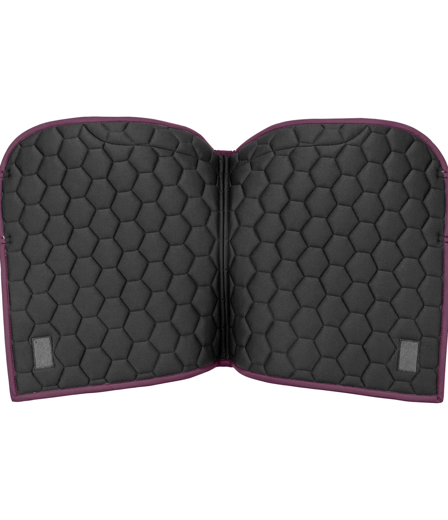Felix Bühler Tapis de selle Sophistication sans passants de contre-sanglons noir-violet Online