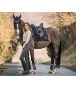 Felix Bühler Tapis de selle Sophistication violet foncé Discount