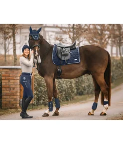 Felix Bühler Tapis de selle Sophistication sans passants de contre-sanglons navy Outlet