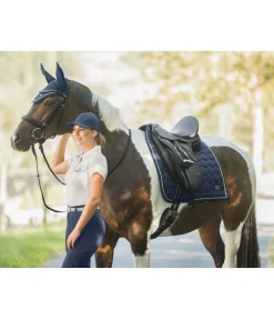 Felix Bühler Tapis de selle Sophistication sans passants de contre-sanglons navy Outlet