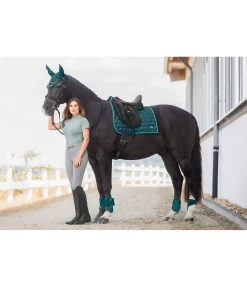 Felix Bühler Tapis de selle Sophistication sans passants de contre-sanglons vert tropical Hot