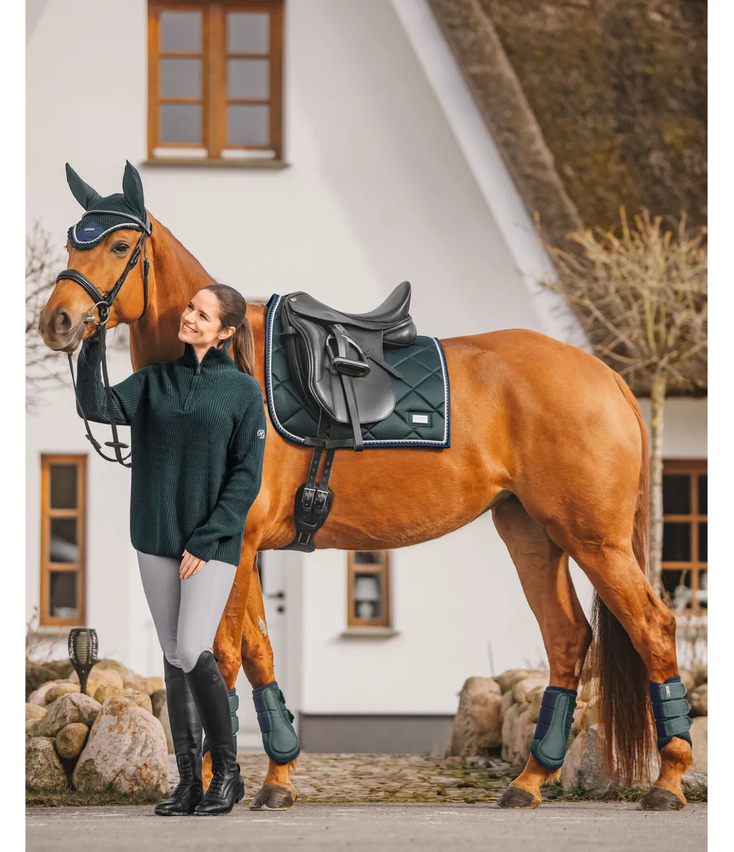 Felix Bühler Tapis de selle Swiss Design thé vert Sale