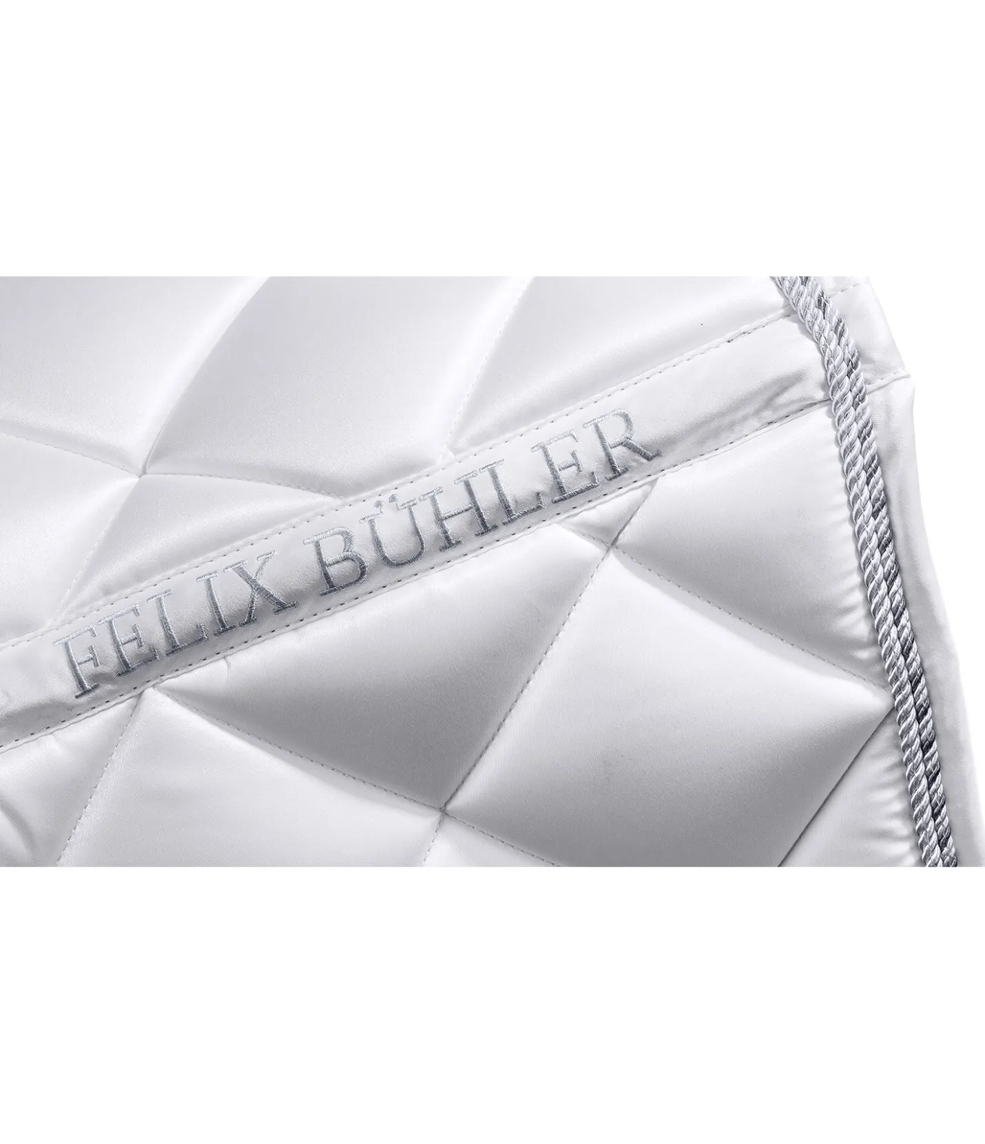 Felix Bühler Tapis de selle Swiss Design blanc New