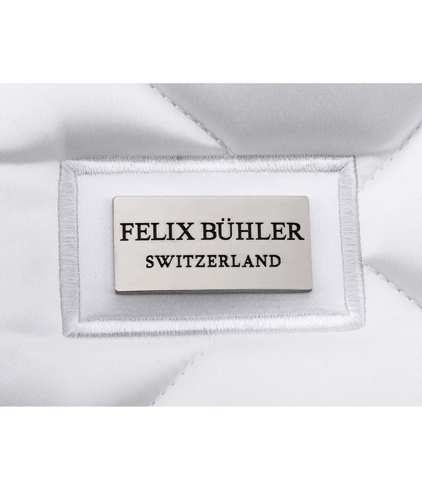 Felix Bühler Tapis de selle Swiss Design blanc New