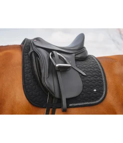 SHOWMASTER Tapis de selle Twinkle noir Hot