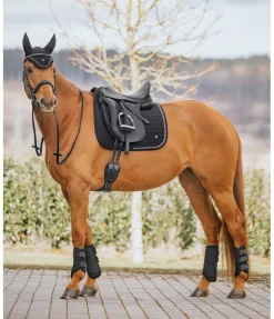 SHOWMASTER Tapis de selle Twinkle noir Hot