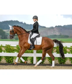 Felix Bühler Tapis de selle de concours Numbers II blanc Online