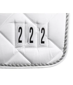 Felix Bühler Tapis de selle de concours Numbers II blanc Online