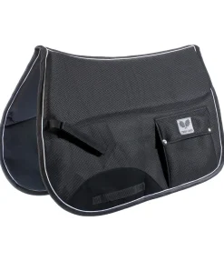TWIN OAKS Tapis de selle de randonnée respirant noir Outlet