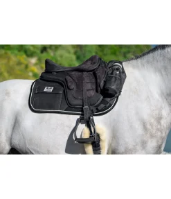 TWIN OAKS Tapis de selle de randonnée respirant noir Outlet