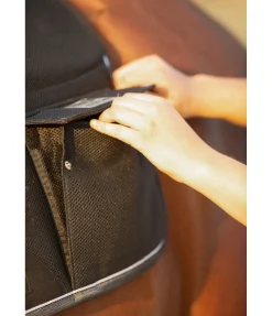 TWIN OAKS Tapis de selle de randonnée respirant noir Outlet