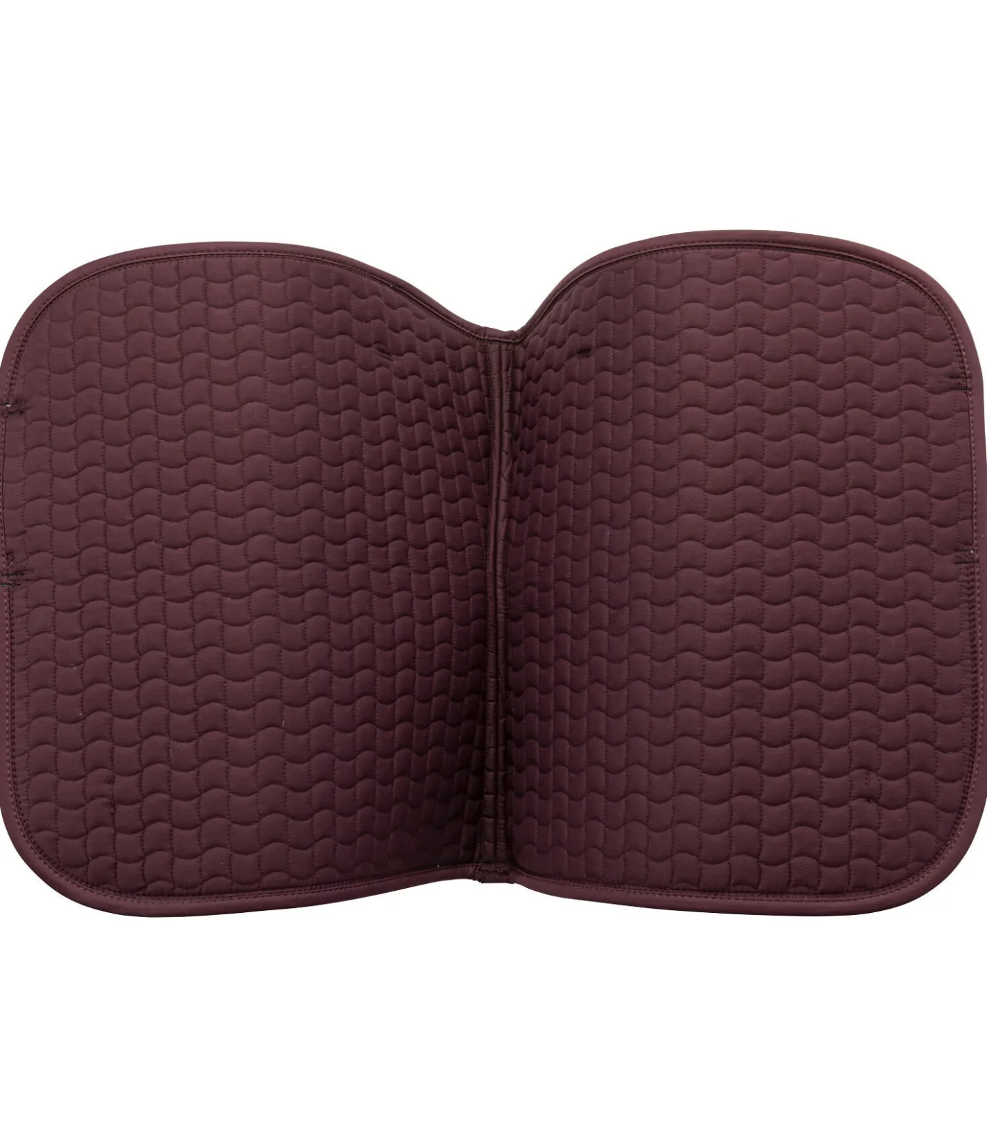 SHOWMASTER Tapis de selle en coton Basic Deluxe acajou Outlet