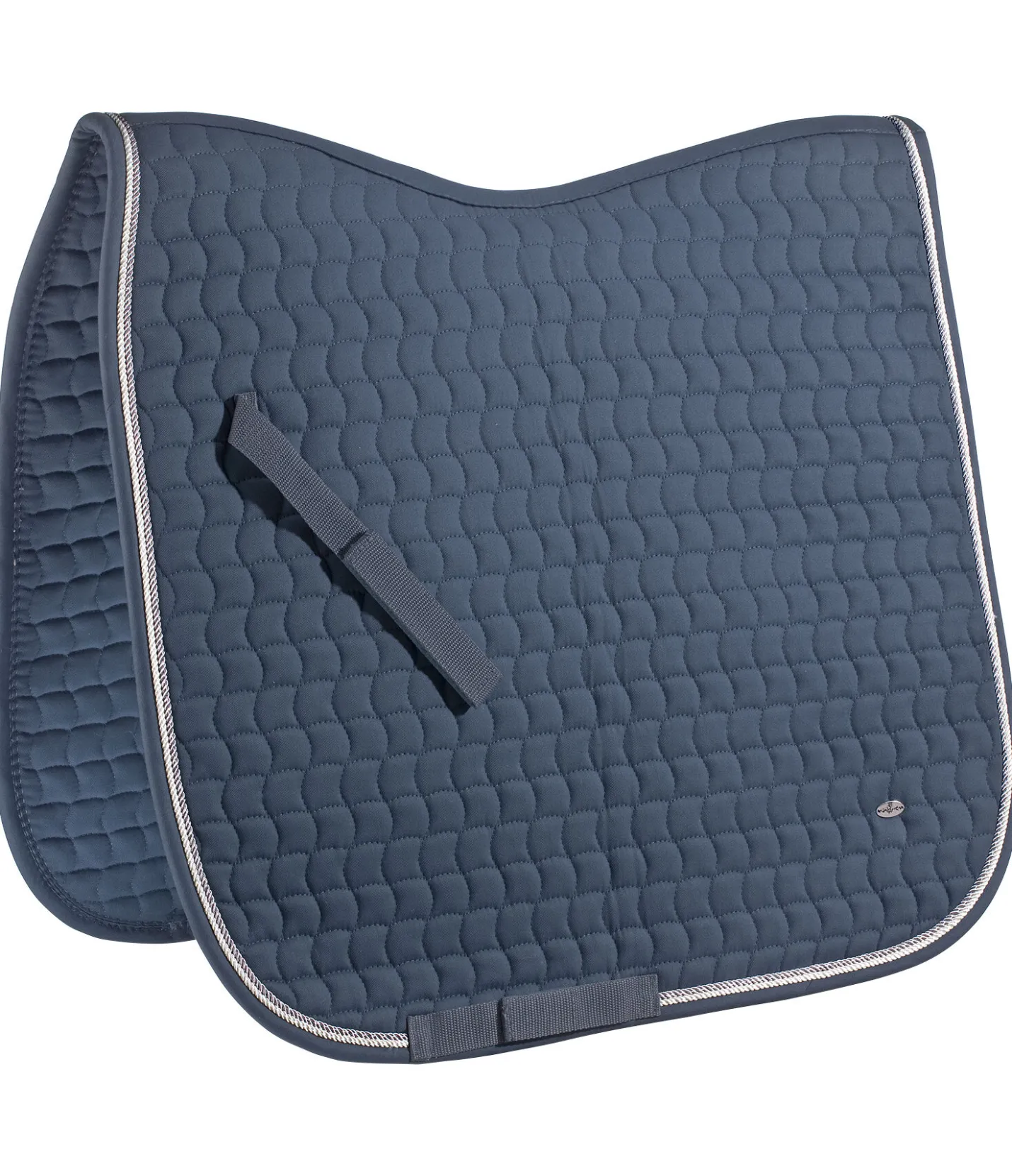 SHOWMASTER Tapis de selle en coton Basic Deluxe denim clair