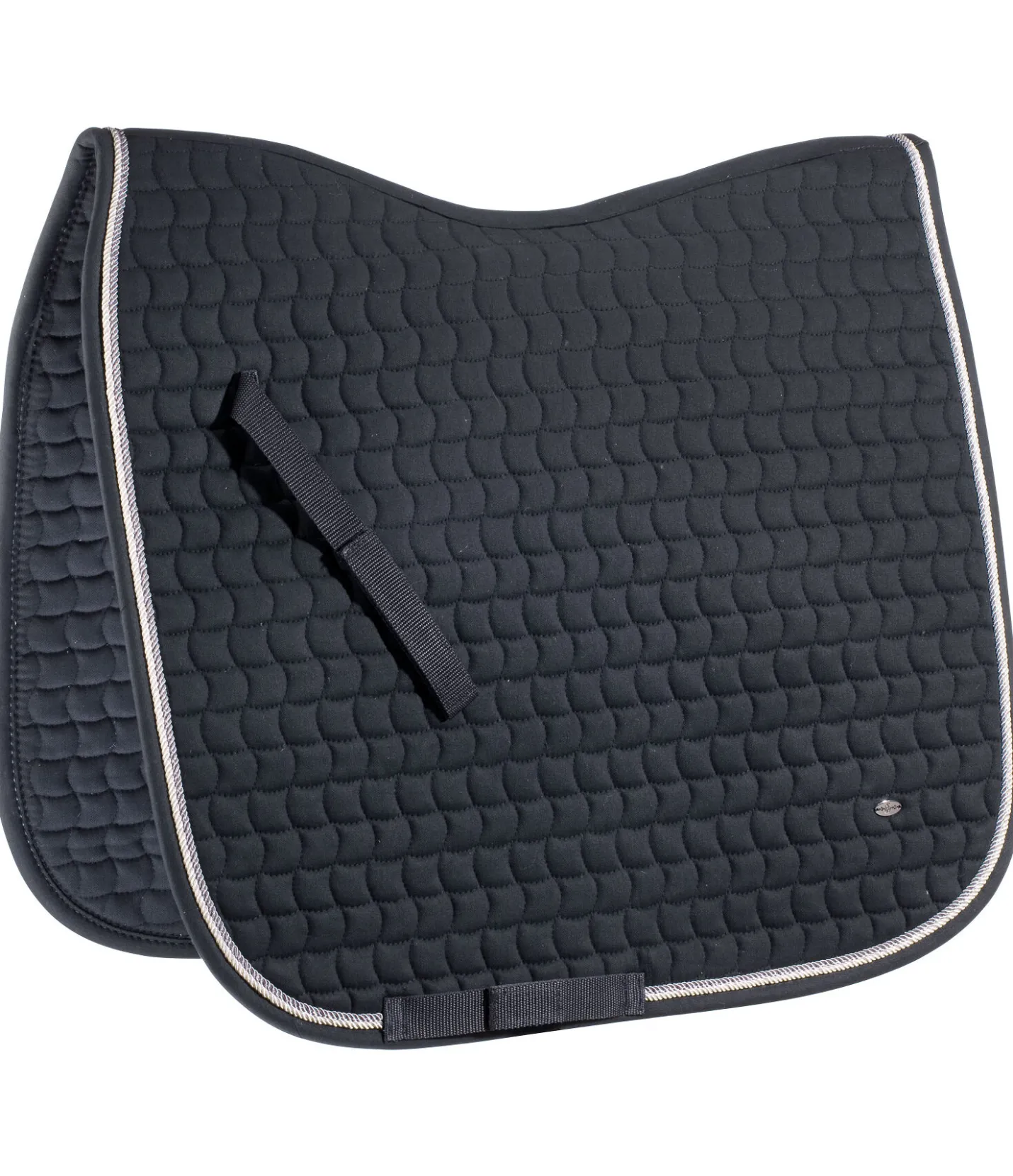 SHOWMASTER Tapis de selle en coton Basic Deluxe navy New