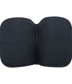 SHOWMASTER Tapis de selle en coton Basic Deluxe navy New