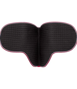 SHOWMASTER Tapis de selle en coton Basic cerise Discount