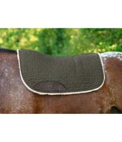TWIN OAKS Tapis de selle en laine de mouton retourné Bernina forêt Hot