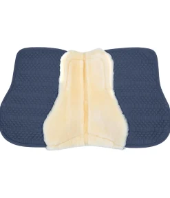 Felix Bühler Tapis de selle en véritable fourrure d'agneau Queensland denim clair Hot