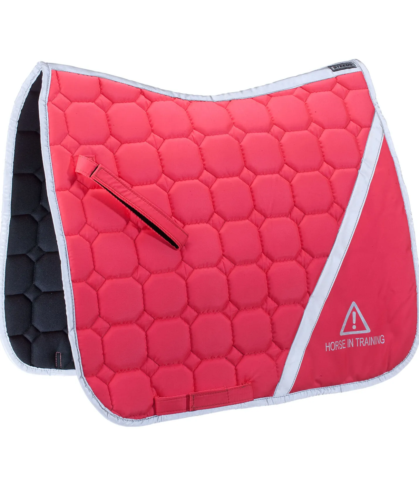 STEEDS Tapis de selle réfléchissant Neon Bright pink Best