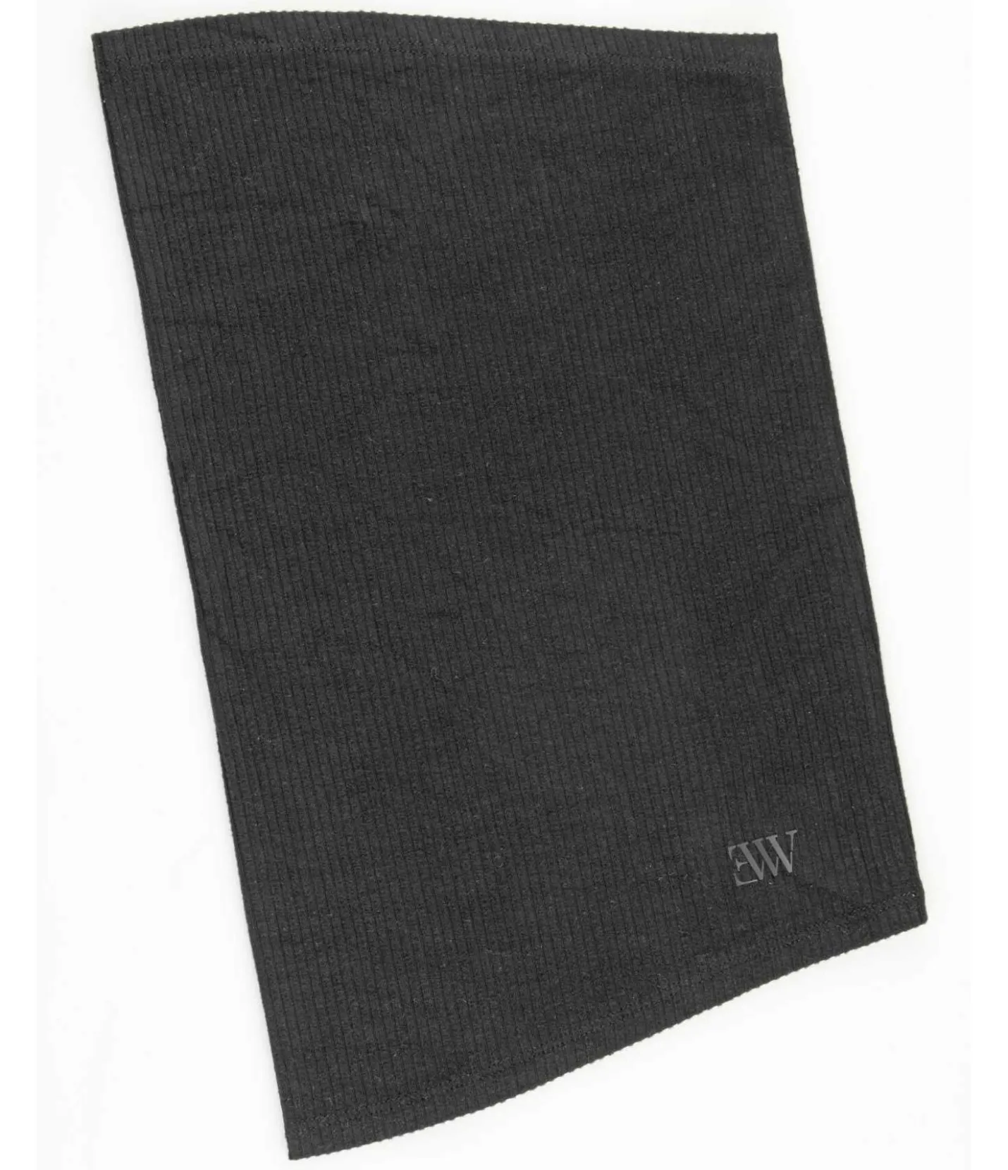 EQUESTRIAN WORK WEAR Tour de cou technique côtelé Cosy noir Hot