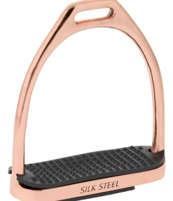 SILK STEEL Étriers en acier affiné rose-doré Discount