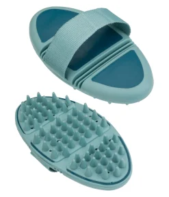 SHOWMASTER Étrille à picots Soft turquoise foncé New
