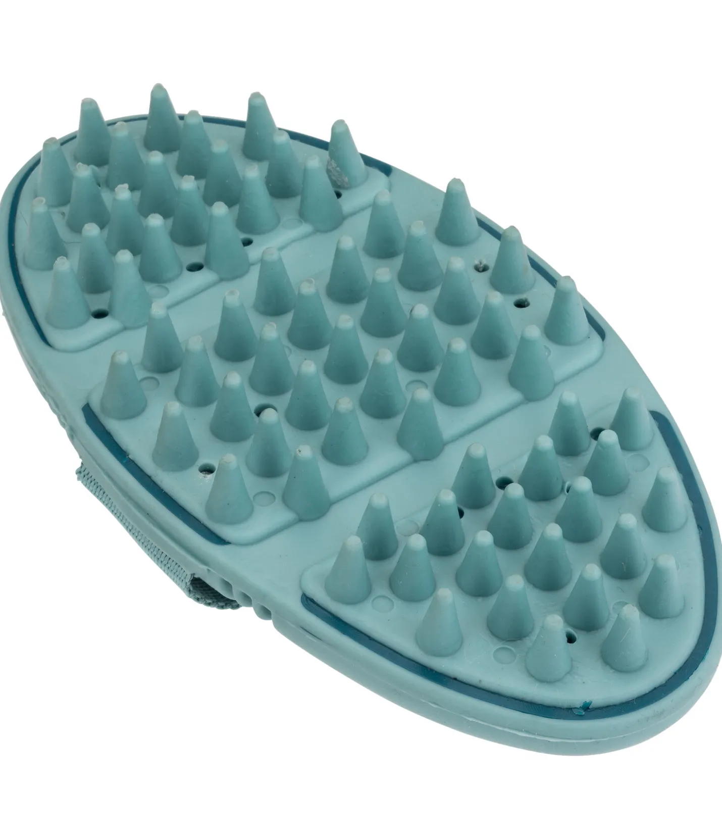 SHOWMASTER Étrille à picots Soft turquoise foncé New