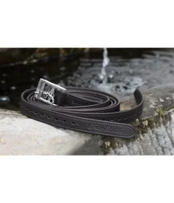 Felix Bühler Étrivières en cuir souple brun Discount