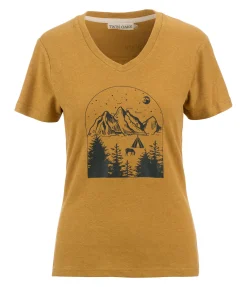 TWIN OAKS T-Shirt Escapism miel doré Discount