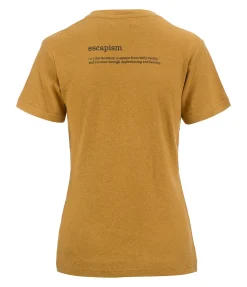 TWIN OAKS T-Shirt Escapism miel doré Discount