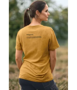 TWIN OAKS T-Shirt Escapism miel doré Discount
