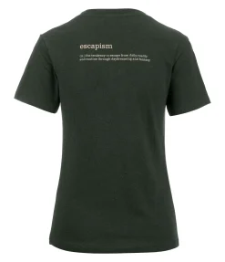 TWIN OAKS T-Shirt Escapism vert sapin Hot