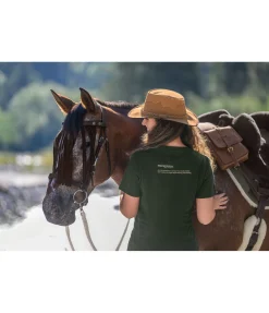TWIN OAKS T-Shirt Escapism vert sapin Hot