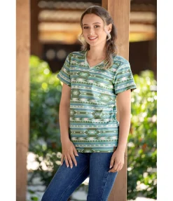 STONEDEEK T-shirt Ikat menthe Clearance