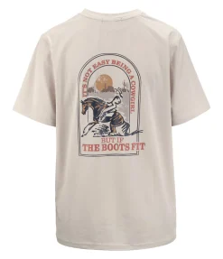 STONEDEEK T-shirt Kaylee sable blanc Sale