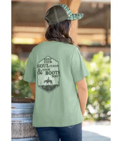 STONEDEEK T-shirt Kaylee aloe vera Online